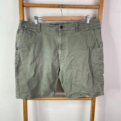 Rip Curl Shorts Mens 38 Brown Khaki Chino Tailored Fit Flat Front Outdoor Pocket - Image 1 of 4