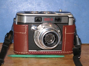 Serviced. Kodak Signet 40 Rangefinder Camera w/ case. 0227 - Picture 1 of 12