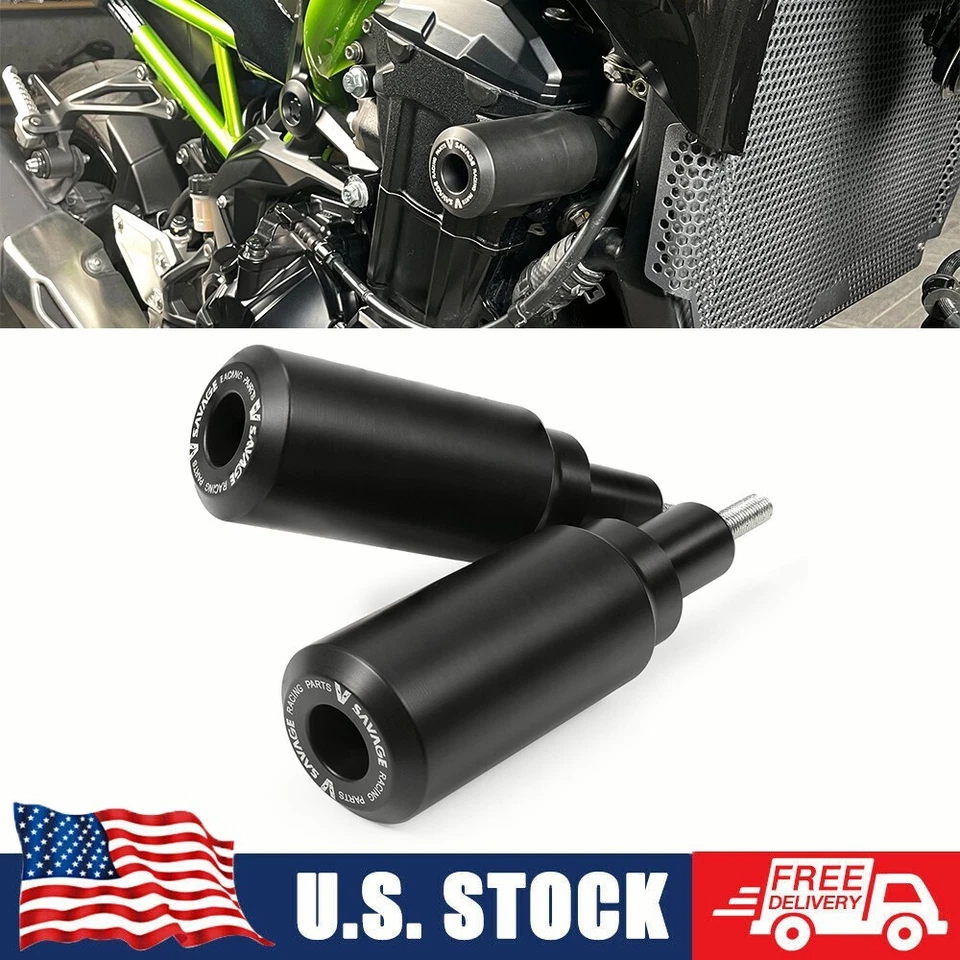 CNC Frame Sliders Crash Guard For KAWASAKI Z 900SE 2022+ Z 900 RS 2017-2023 2021 - Image 1 of 4