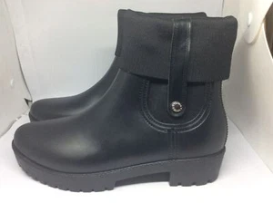 Nautica Matte Black Boots Women's SZ 9 New - Picture 1 of 4