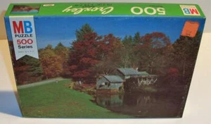 New Sealed 1975 MB MILTON BRADLEY CROXLEY 500 Pc Jigsaw Puzzle 4611 - Picture 1 of 2