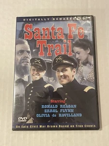 Santa Fe Trail (DVD, 1940) Ronald Reagan, Errol Flynn. Brand New & Sealed - Foto 1 di 4