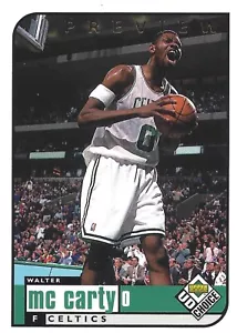 1998-99 UD Choice Preview #9 Walter McCarty - Picture 1 of 2