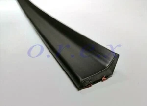 1x Black Lip Rubber 135cm fit Car Vehicle Rear Trunk Roof Boot Spoiler Wing Trim - Picture 1 of 7