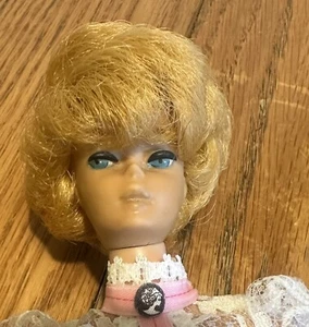 Barbie Mattel 1962 MIDGE Fresa Rubia Corte Burbuja Barbie Japón Clavo Pintado - Imagen 1 de 19