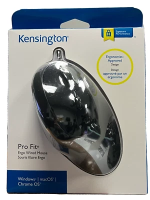 New Kensington Pro Fit Ergo Wired Mouse - Image 1 of 2