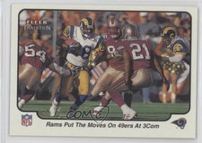 2000 Fleer Tradition Glossy Rams Put The Moves On 49ers At 3Com #390