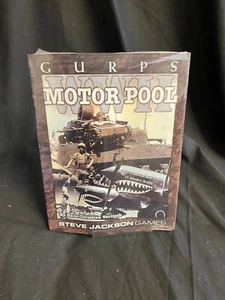 GURPS WWII Motor Pool (Steve Jackson Games, 2004, New)  - Picture 1 of 2