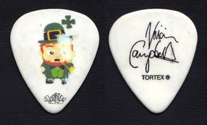 Def Leppard Vivian Campbell Signature Leprechaun Guitar Pick - 2009 Tour - Picture 1 of 1