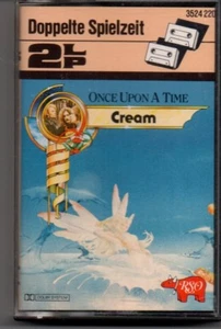 CREAM - CASSETTE  ONCE UPON A TIME - PAPER LABELS RSO ‎– 3524 220  - Picture 1 of 2