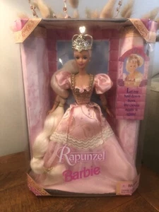 Vintage NEW 1997 Rapunzel Barbie Doll 17646 Mattel Unopened - Picture 1 of 8
