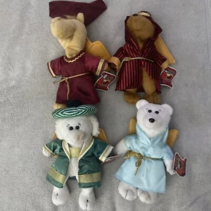 Angelic Beans Plush The Nativity Series Religion Set Of 4 W/Tags See Description - Picture 1 of 11