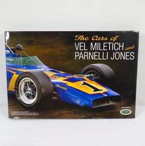 The Cars Of Vel Miletich And Parnelli Jones Signed Book Johnny Lightning SPL. - Picture 1 of 9