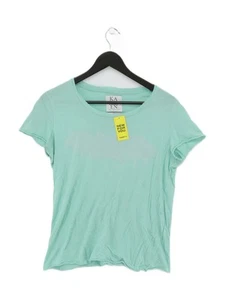 Zoe Karssen Women's T-Shirt S Green Lyocell Modal with Cotton Basic - Picture 1 of 6
