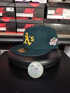 Exclusive New Era 59FIFTY Oakland Athletics Fitted Hat 7 5/8 - Picture 1 of 6