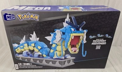 MEGA Construx: Pokemon Kinetic Gyarados with Motion Brick, 2224pcs New Sealed - Image 1 of 3