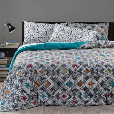 CALEFFI Trapunta Calda Matrimoniale Dinamic 300 gr antracite invernale - Immagine 1 di 3