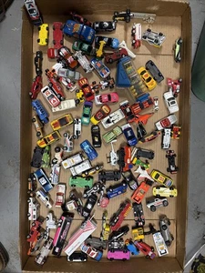 Matchbox Hot Wheels & Others Vintage Bulk Lot of Vehicles Truck - Picture 1 of 16
