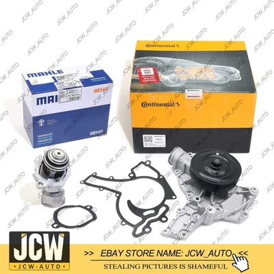 Termostato MAHLE y bomba de agua Continental para Mercedes C300 C350 E350 ML350 Foto 1 de 4