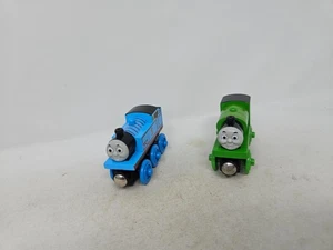 Thomas & Friends Wooden Railway Thomas Percy Train Tank Engine VGUC - Picture 1 of 5