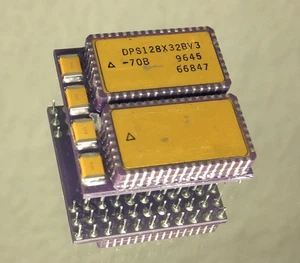 Processeur Multi Goldcap - DPS128x32 Highspeed SRAM - Rareté en or - Céramique - - Photo 1/1