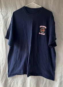 T-shirt Hershey Pennsylvania Fire Dept blu navy - Foto 1 di 4