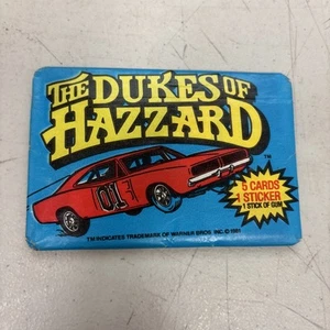 The Dukes of Hazzard 1981 Sealed Ungeöffnet Wax Pack Donruss General Lee - Bild 1 von 14
