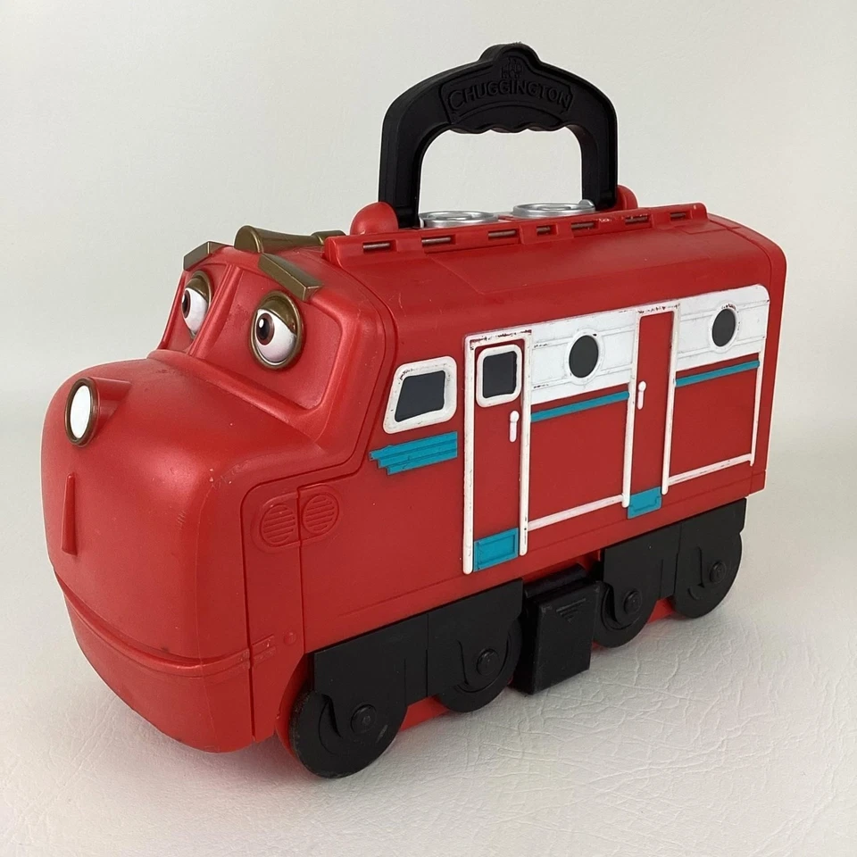 Chuggington Wilson Character Carry Case Portable Diecast Train Storage Toy - Image 1 of 4