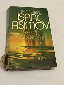 Asimov Third Double Rings of Saturn Moons of Jupiter Rare Vintage HB 70s 1973 - Picture 1 of 21