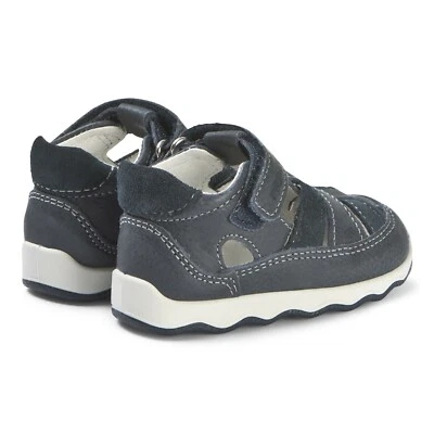  Sandalias Primigi Punta Cerrada Azul Marino y Azul Talla 22 Hechas en Italia Foto 1 de 4