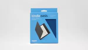 Amazon Genuine Kindle Oasis Fabric Cover Case 9th 10th gen Marine Blue F/S New - Picture 1 of 8