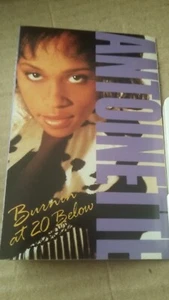 Antoinette 'Burnin' At 20 Below' RARE 1990 USA MADE CASSETTE / HIP-HOP / RAP - Picture 1 of 4