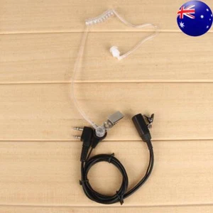 PTT Mic Acoustic Tube Headset Multifunctional Walkie Talkie Headset for Baofeng - Zdjęcie 1 z 5