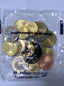 Euro Starter Kit 2001 Originalverpackt, Ungeöffnet Gestempelt ‼️ - Bild 1 von 2