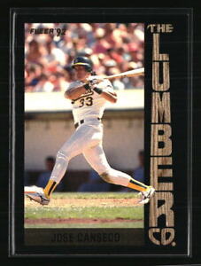 Jose Canseco 1992 Fleer #5  Baseball Card