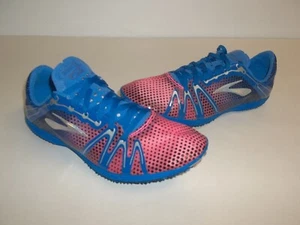 Brooks Size Mens 5.5 Womens 7 THE WIRE 3 Blue Track Sneakers New Unisex Shoes - Picture 1 of 7