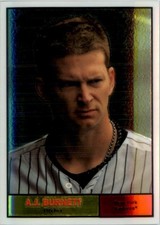 2010 (YANKEES) Topps Heritage Chrome #C102 A.J. Burnett /1961