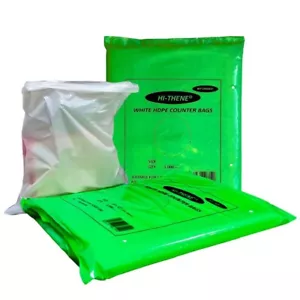 Butcher Food Counter Bags White HDPE Plastic for Meat Storage Freezing-All Size - Picture 1 of 6