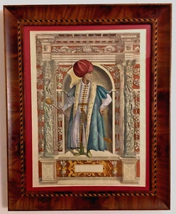 4 Ritter in glänzender Rüstung gestochen von Domenicus Custos 1603 Stiche gerahmt. - Bild 1 von 12