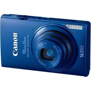 Canon IXY 420F PowerShot ELPH 320 HS IXUS 240 HS 16.1MP Digital Camera-Blue - Picture 1 of 10