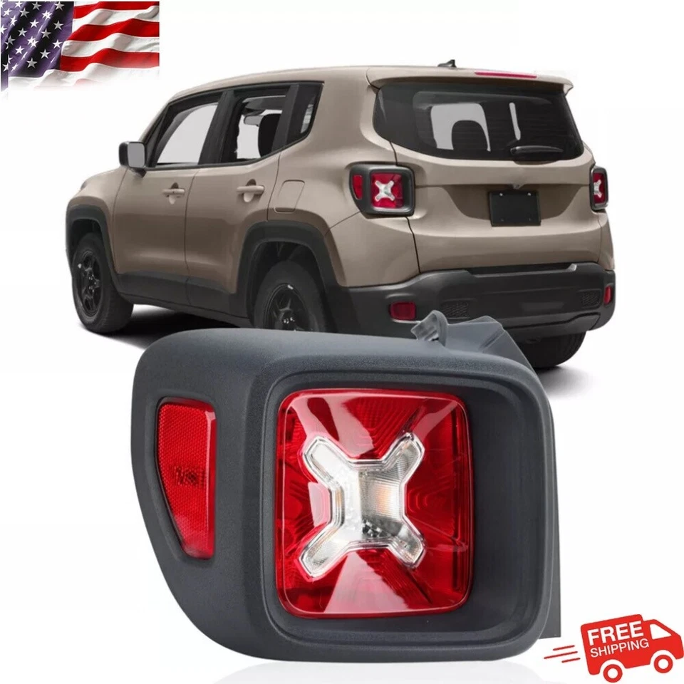 Tail light For 2015 2016-2023 Jeep Renegade Rear tail Rear lamp Left Driver - Image 1 of 4