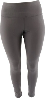 Mujer con Control Reversible Sin Costura Lateral Leggings Estaño Granito 3X NUEVO (721) Foto 1 de 4