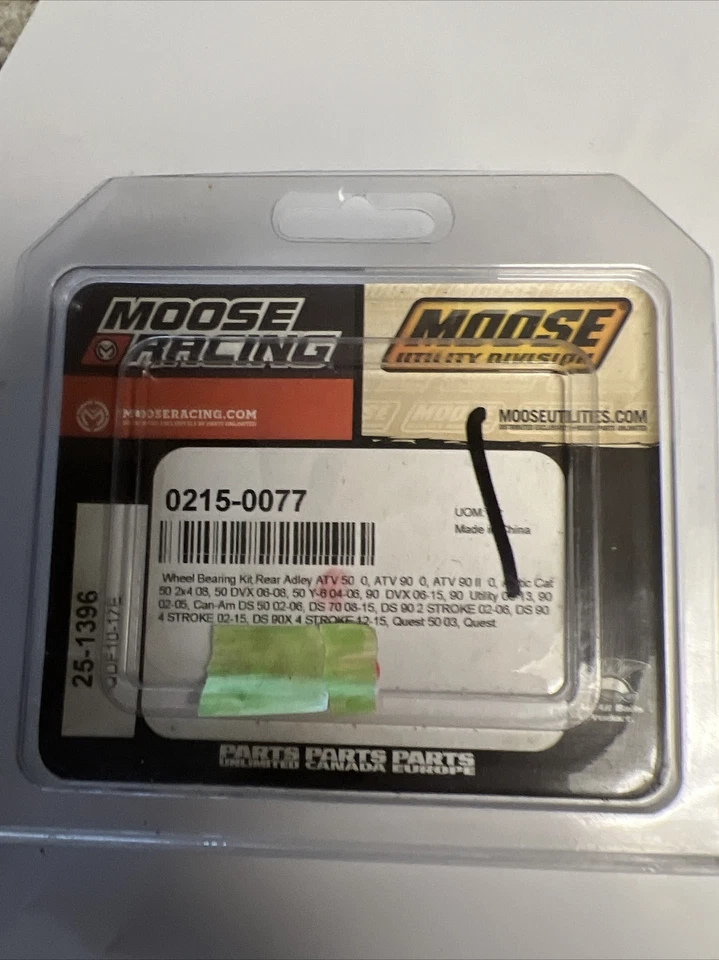 Kit de cojinete de rueda MOOSE 0215-0077 Arctic Cat 90 2003 - 12/A2 Foto 1 de 2