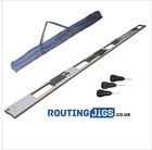 Adjustable Hinge Jig kit includes 16mm Trend guide bush and bradawls + FREE bag