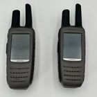 Pair of 2 Garmin Rino 650t Handheld GPS 2-Way Radio Rechargeable No Charge READ*