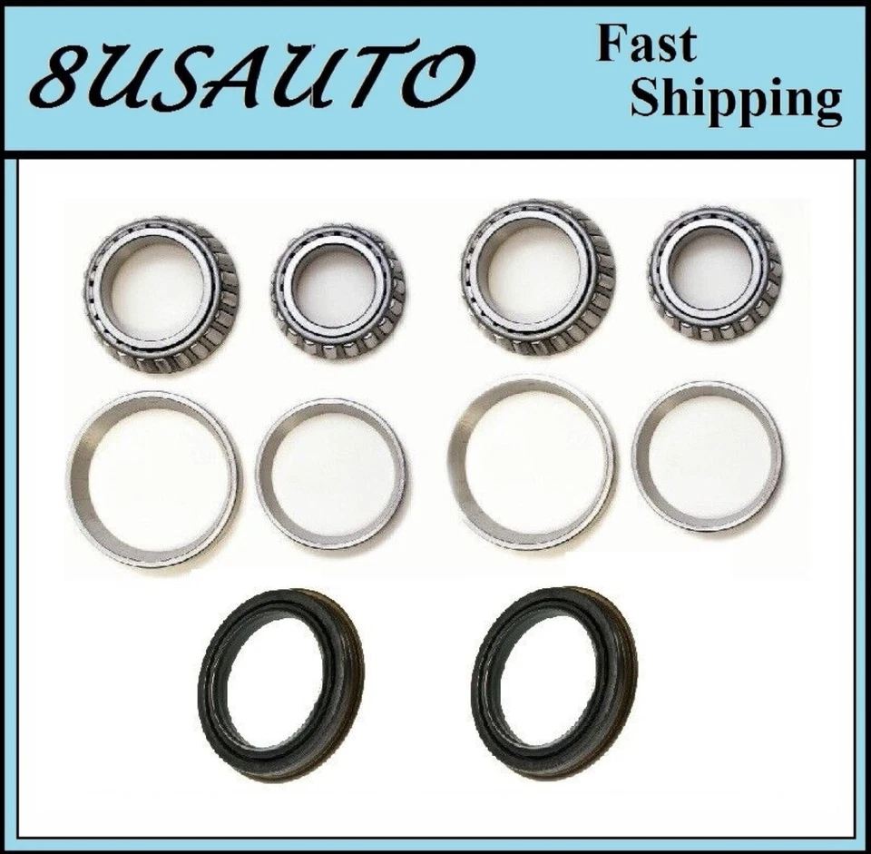 FRONT Wheel Bearing & Seal Set Fit 1974-1978 Mazda RX-4 RWD - Image 1 of 3