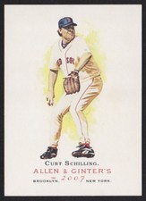 2007 Topps Allen & Ginter #126 Curt Schilling Boston Red Sox
