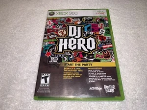 DJ Hero (Microsoft Xbox 360, 2008) Juego Completo Excelente - Imagen 1 de 3