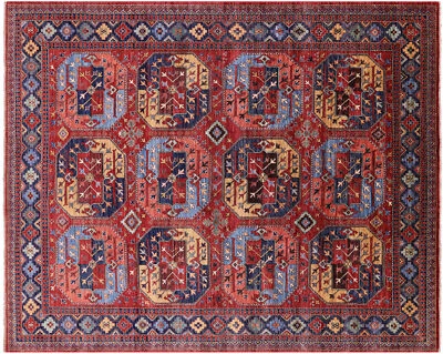 Bokhara Handmade Wool Rug 7' 10" X 9' 8" - Q5075 - Image 1 of 4