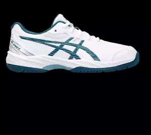 Asics Kids' GEL-Game 9 Grade School 1044a052-102 CD4 Blanco/Restful Teal EE. UU.:6 - Imagen 1 de 2